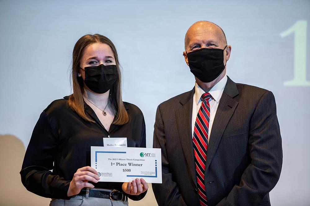 Biomedical Sciences Graduate Student Wins 3-Minute Thesis Competition